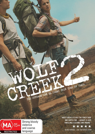 Wolf Creek 2 DVD