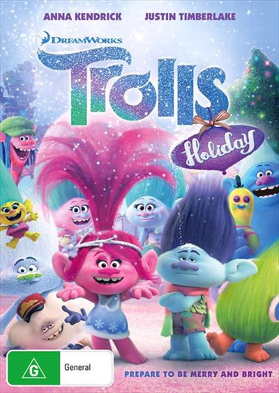 Trolls Holiday DVD