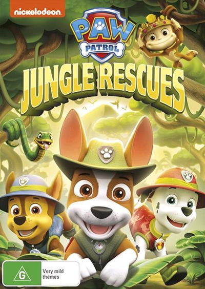 Paw Patrol - Jungle Rescues DVD
