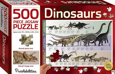 Dinosaurs 500 Piece Jigsaw Puzzle