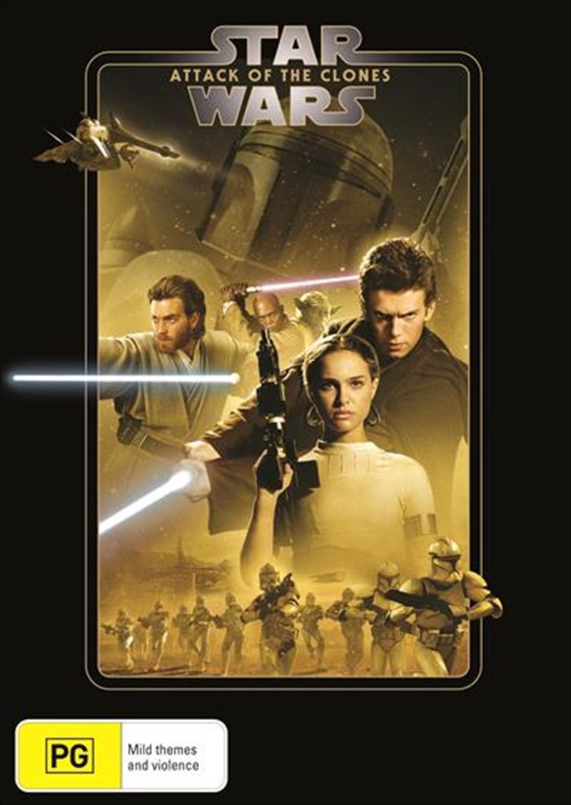 Star Wars - Episode II - Attack Of The Clones | New Line Look DVD