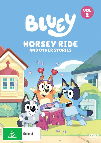 Bluey - Horsey Ride And Other Stories - Vol 2 DVD