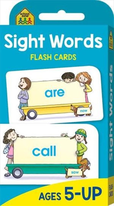 Sight Words : School Zone Flash Cards