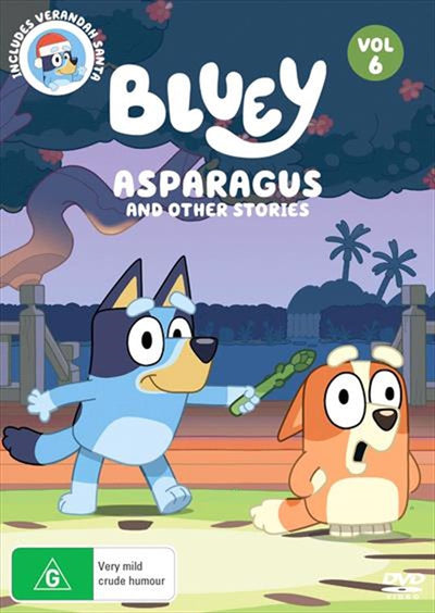 Bluey - Asparagus And Other Stories - Vol 6 DVD