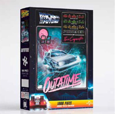 Outatime - Back To The Future 1000 Piece Puzzle