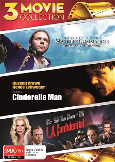 Cinderella Man / Master And Commander - The Far Side Of The World / L.A. Confidential DVD