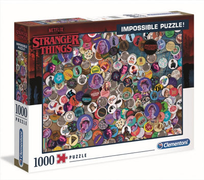 Stranger Things Impossible Puzzle 1000 Pieces