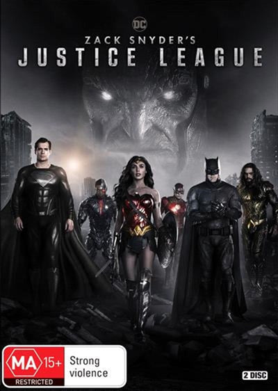 Zack Snyder's Justice League DVD