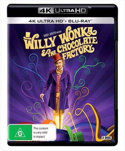 Willy Wonka And The Chocolate Factory | Blu-ray + UHD UHD