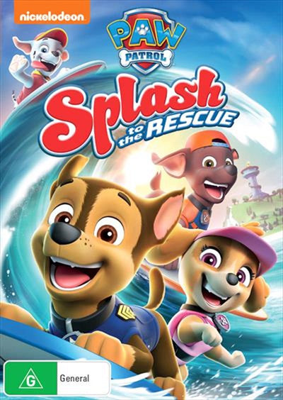 Paw Patrol - Splash To The Rescue DVD