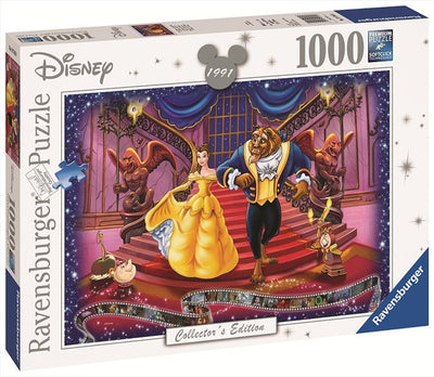 Ravensburger - 1000pc Disney Moments Beauty and the Beast 1991 Jigsaw Puzzle