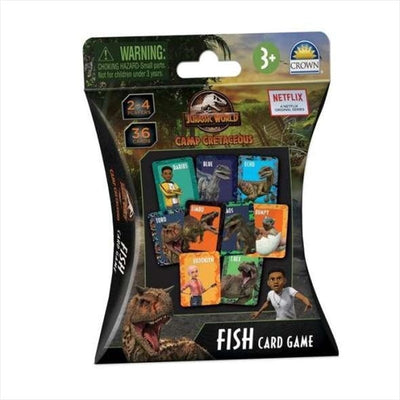 Camp Cretaceous Fish Card