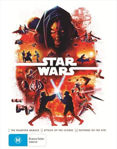Star Wars Prequels - Episodes 1-3 DVD