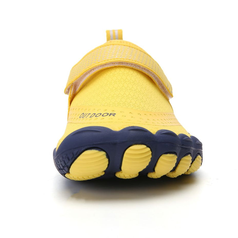 Women Water Shoes Barefoot Quick Dry Aqua Sports Shoes - Yellow Size EU39 = US6