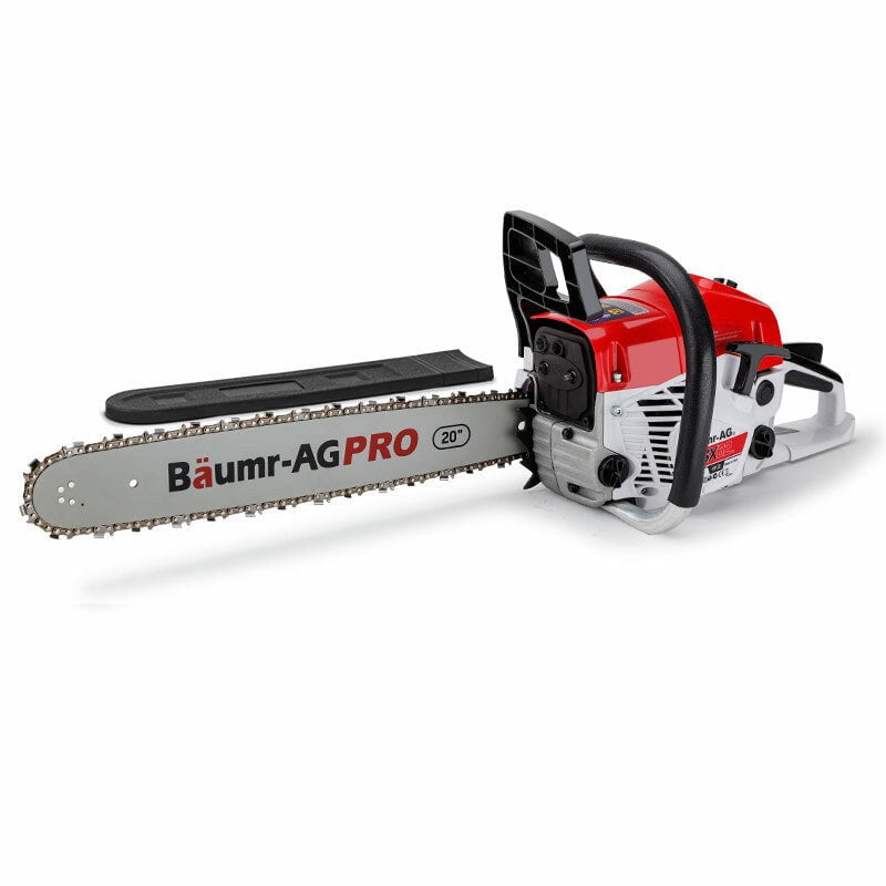 Baumr-AG 62CC Petrol Commercial Chainsaw 20 Bar E-Start Pruning Chain Saw
