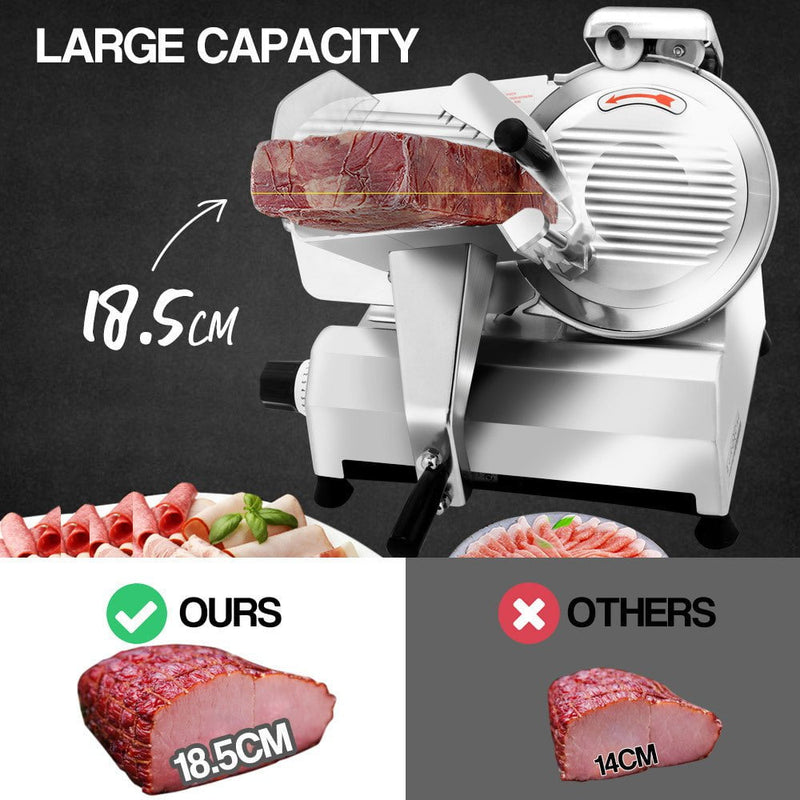 EuroChef Commercial 10 Meat Slicer Food Cutting Machine Electric Deli Shaver