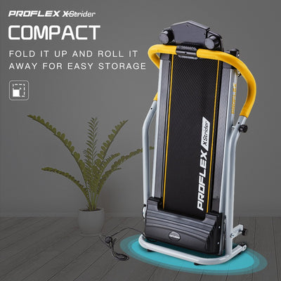 PROFLEX Mini Walking Treadmill Electric Power Exercise Machine Weight Loss Equipment