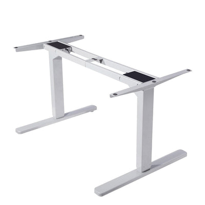 FORTIA Height Adjustable Standing Desk Frame Only - Sit Stand Electric Office WO