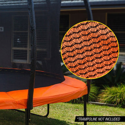 UP-SHOT 14ft Replacement Trampoline Inside Safety Net Spare Enclosure 8 Pole