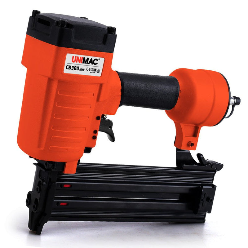 UNIMAC Air Compressor Powered Nail Gun Concrete T-Nailer Pneumatic Heavy-Duty