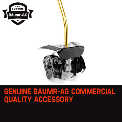 Baumr-AG Tiller Pole Attachment Rotary Hoe Cultivator Commercial Multi Extension
