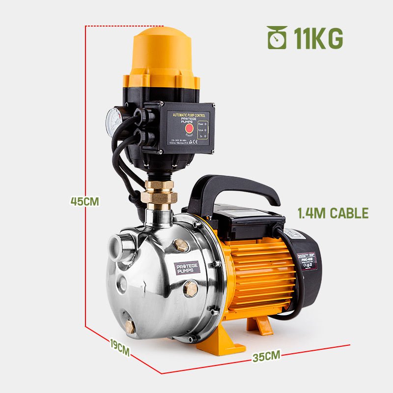 PROTEGE High Pressure Auto Water Pump Electric Digital Controller