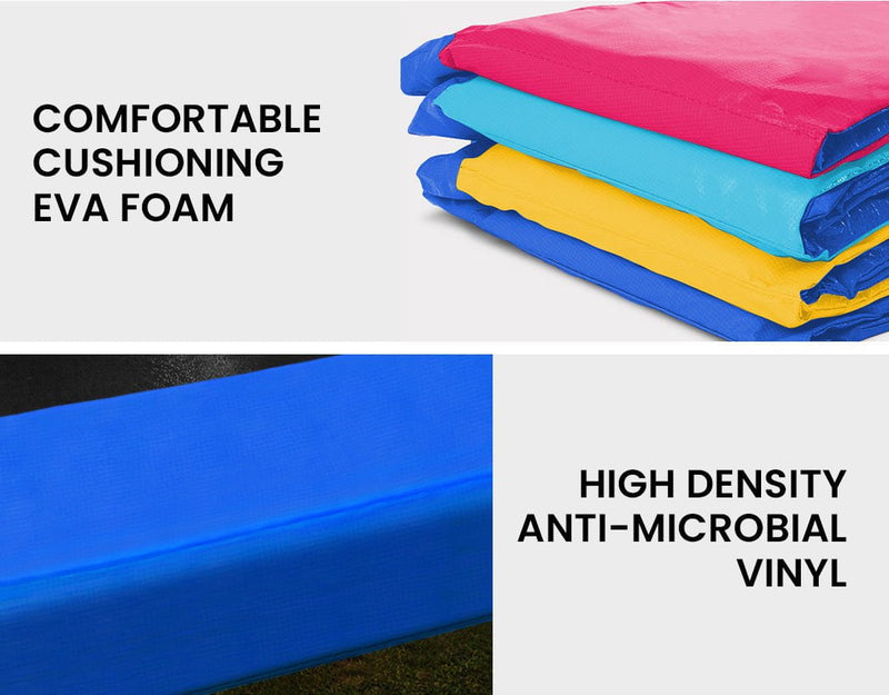 UP-SHOT 14ft Replacement Trampoline Safety Pad Padding Multi-Coloured