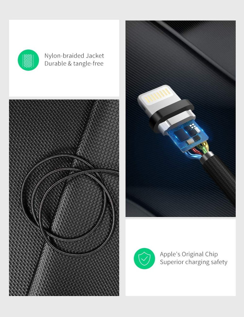 UGREEN USB-A to  Cable 2m (Aluminium case, Black) - 60158
