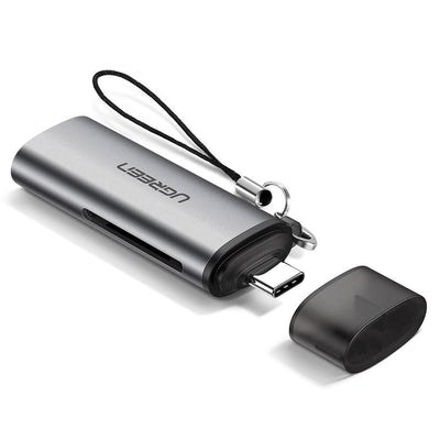 UGREEN USB-C 3.1 Card Reader For TF/SD (Grey) - 50704