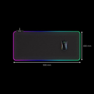 Voctus RGB Mouse Pad 4 USB Ports 900x400x4mm VT-MP-102-CZ