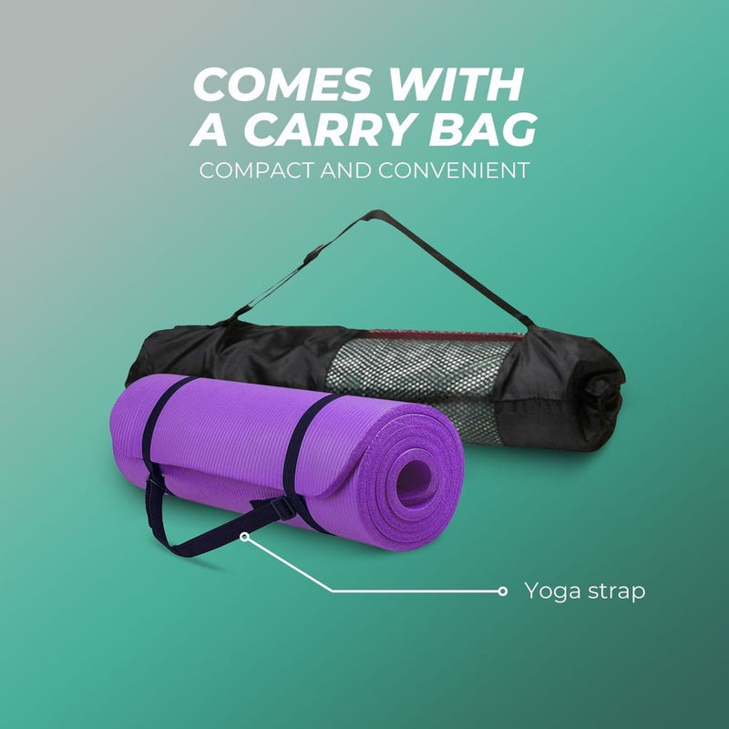 Verpeak NBR Yoga Mat 2.0CM Purple VP-MT-125-AC