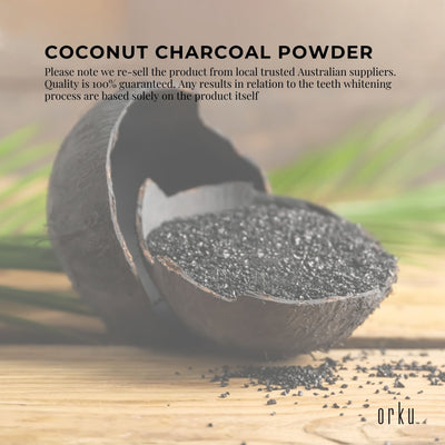 50g Activated Carbon Powder - Coconut Charcoal Teeth Whitening Toothpaste Mask
