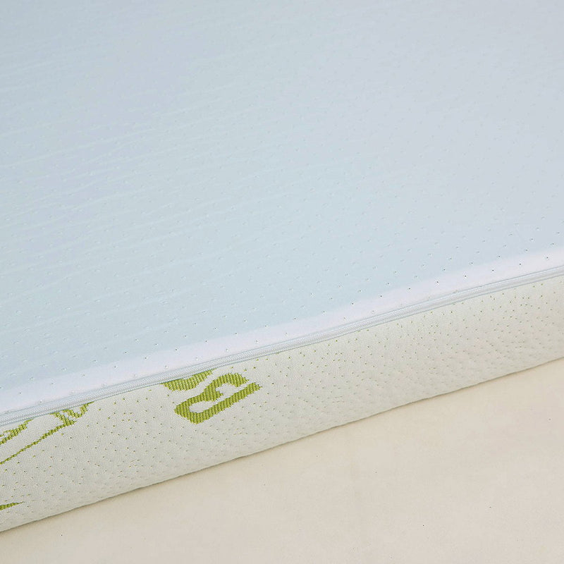 Laura Hill Cool Gel Memory Foam Mattress Topper Bamboo Fabric Cover Double