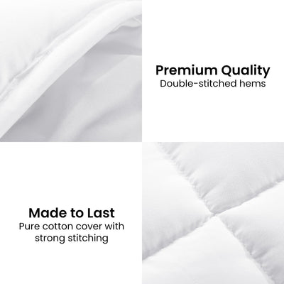 Laura Hill 500GSM Goose Down Feather Quilt Duvet Doona - King