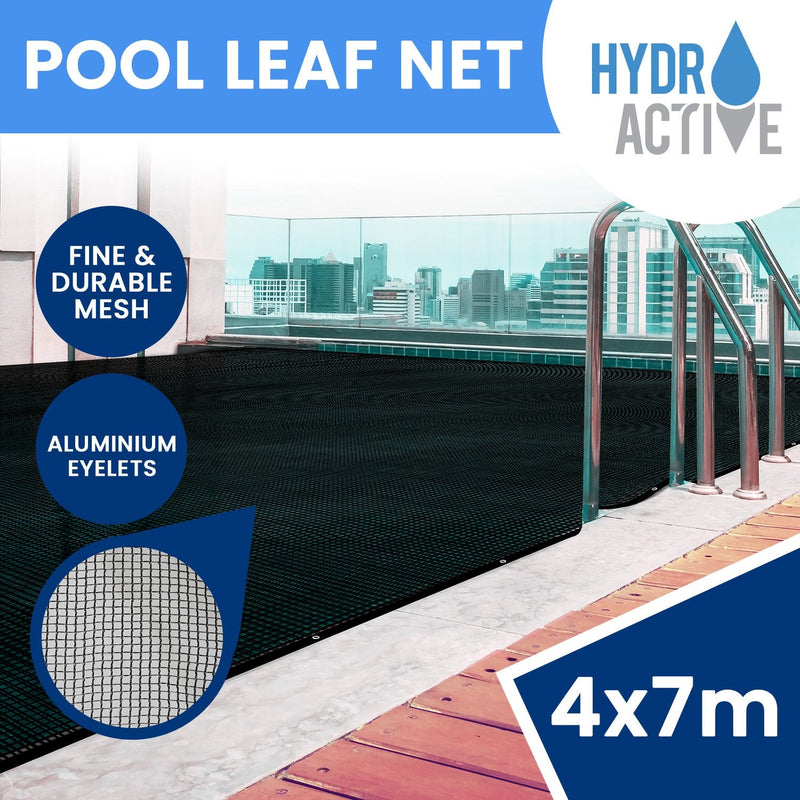 HydroActive UV-Resistant Swimming Pool Leaf Net Cover  4 x 7m