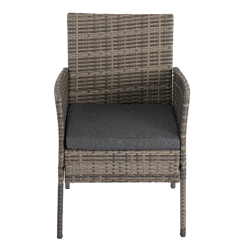 4 Seater Wicker Outdoor Lounge Set &