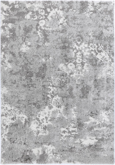 Yuzil Grey Transitional Floral Rug 160x230cm