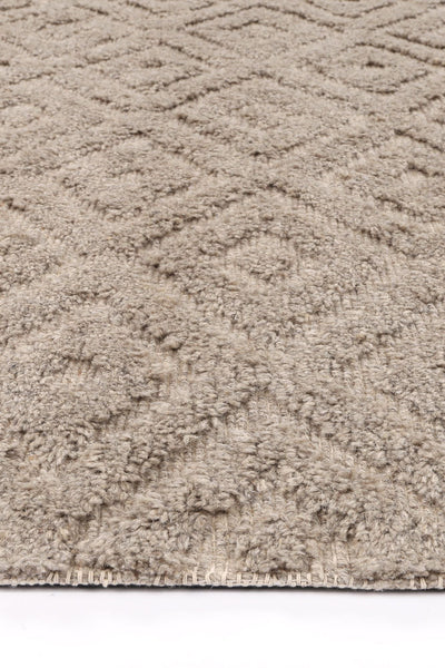 Leilani Plush Diamond Ash Rug 160x230cm