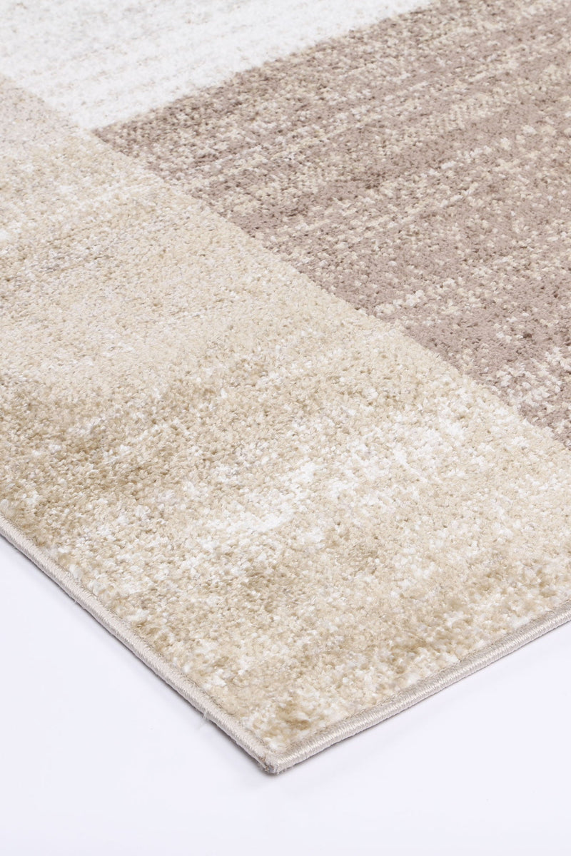 Windjana Abstract Geometric Beige Rug 240x330cm