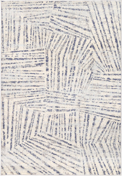 Palermo Vallo Grey Blue Rug 200x290cm