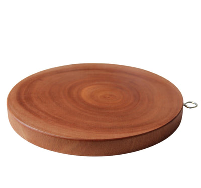 S Natural Hardwood Hygienic Kitchen Cutting Wooden Chopping Board Round