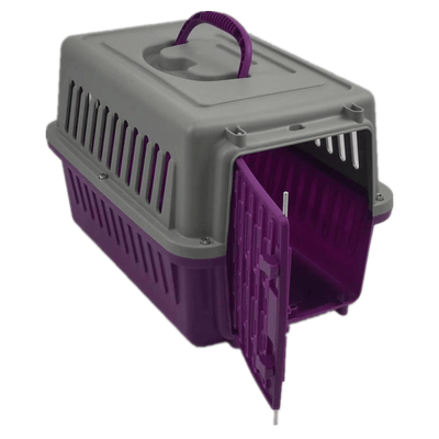Purple Small Dog Cat Rabbit Crate Pet Guinea Pig Carrier Kitten Cage