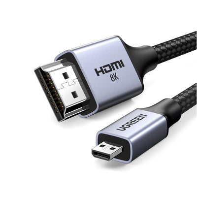 UGREEN 15516 8K Micro-HDMI to HDMI Cable 1M