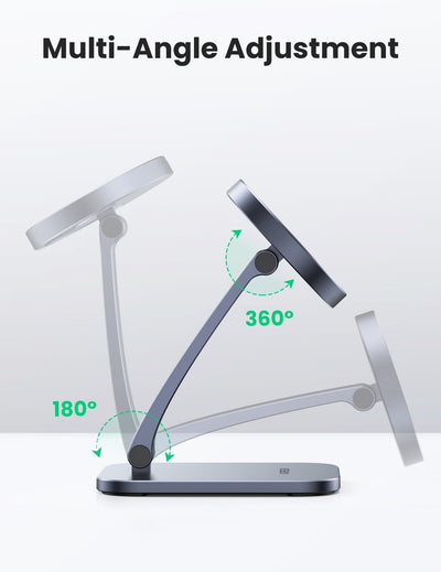 UGREEN 40290 Desk Adjustable and Foldable Aluminum Magsafe Charging Stand