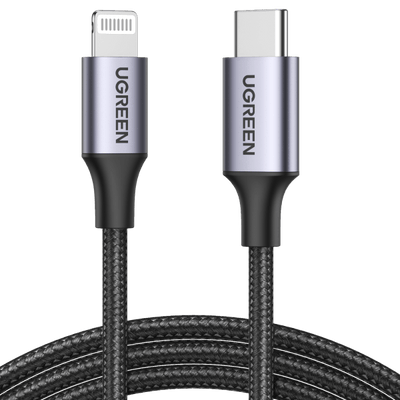 UGREEN 60759 USB-C to iPhone 8-pin Fast-Charging Cable 1M