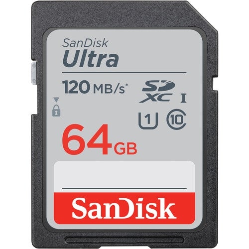 SANDISK SDSDUN4-064G-GN6IN  SDXC Ultra UHS-I Class 10 , U1, 120mb/s read &10mb/s write - Payday Deals