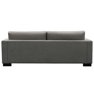 Royalty 3 Seater Sofa Fabric Uplholstered Lounge Couch - Grey