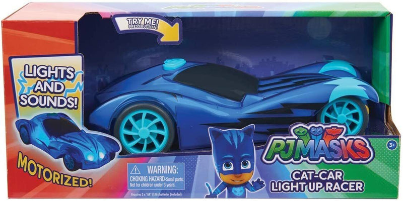 PJ Masks Motorized Light Up Racers Cat Car with Lights & Sound  3+