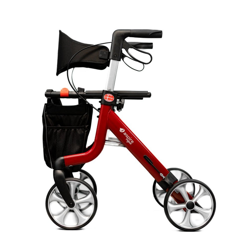 Vogue Super Lightweight 2 Mobility Wheelie Walker - Champagne