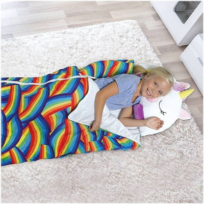 Kids Sleeping Bag Happy Children Toy Plush White Unicornarge